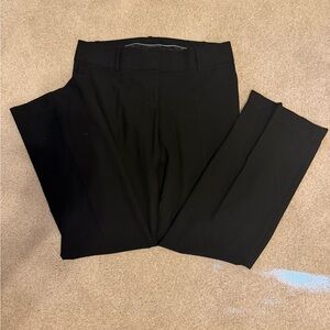 Ann Taylor Size 6 Elegant Black Trousers